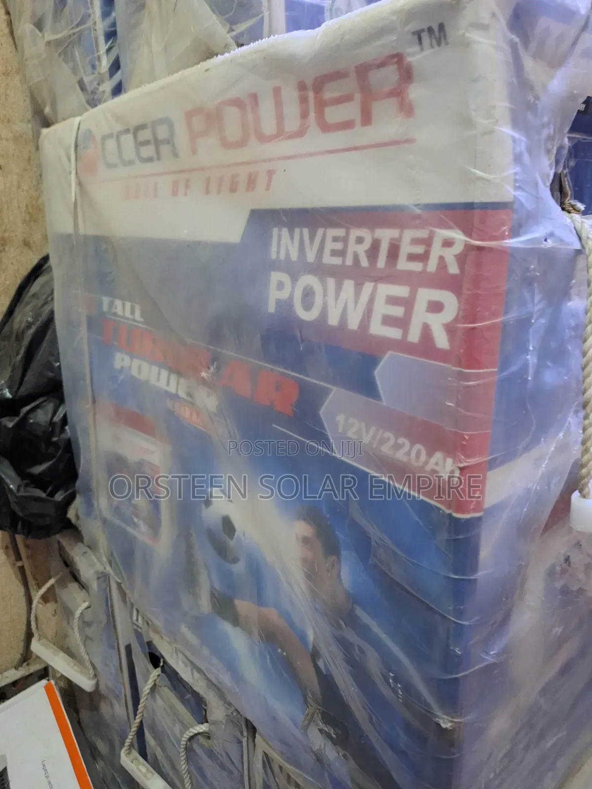 Soccer Power Tubular Battery