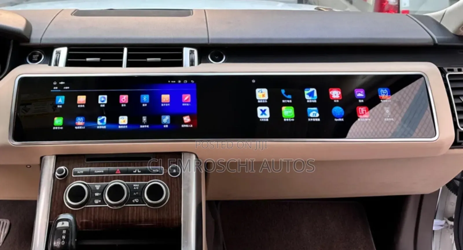 High Quality Certified Complete New Long Tesla Screen Range Rover