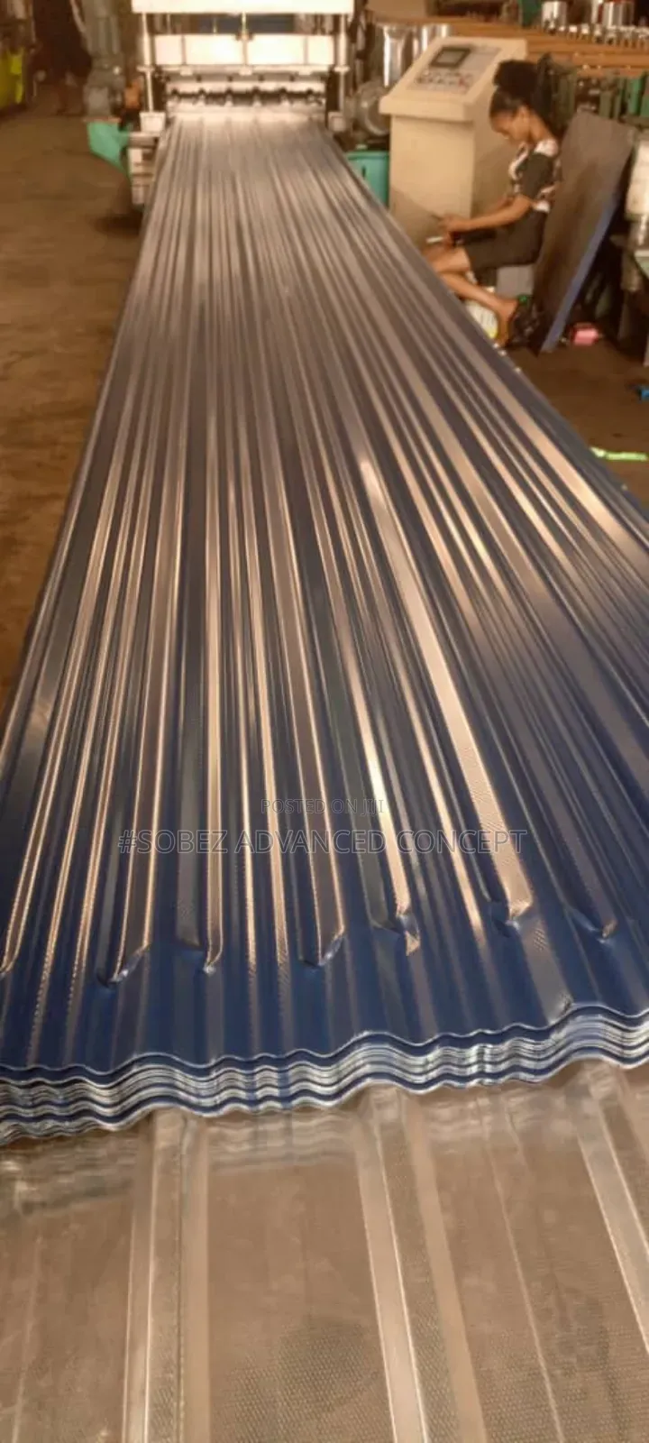 High Gauge Stainless Coloured Roofing Sheet