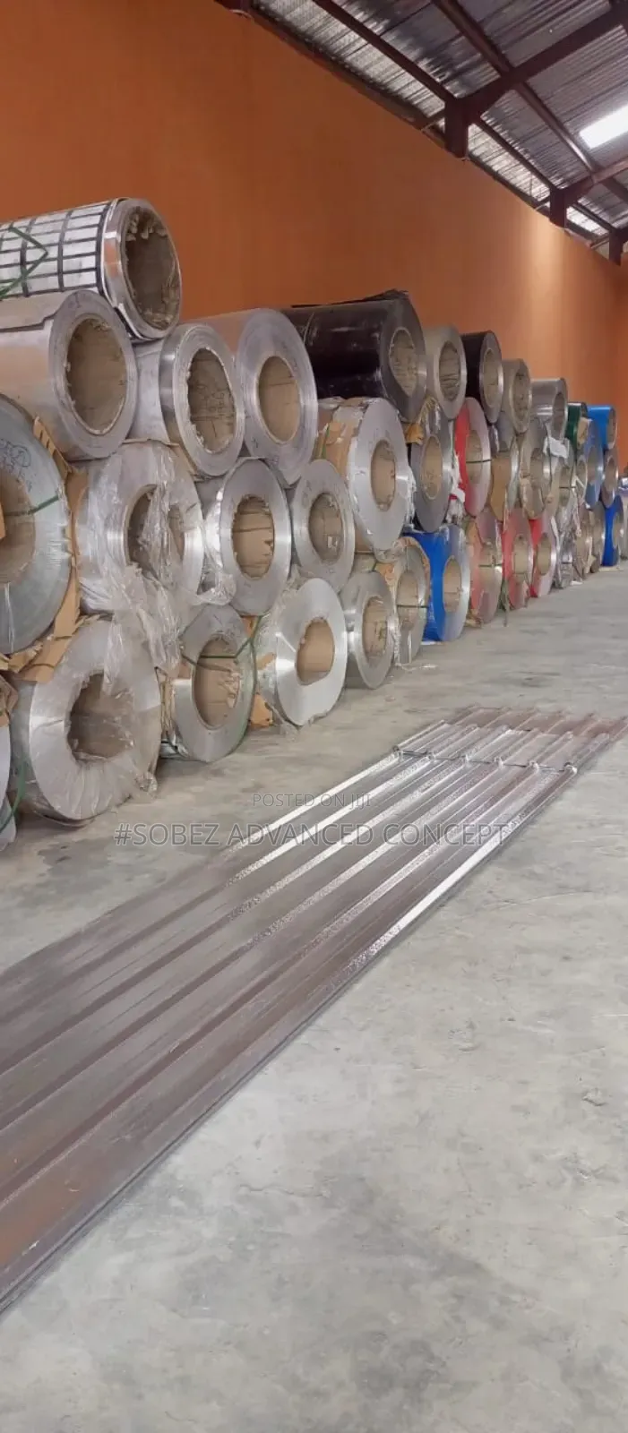High Gauge Stainless Coloured Roofing Sheet