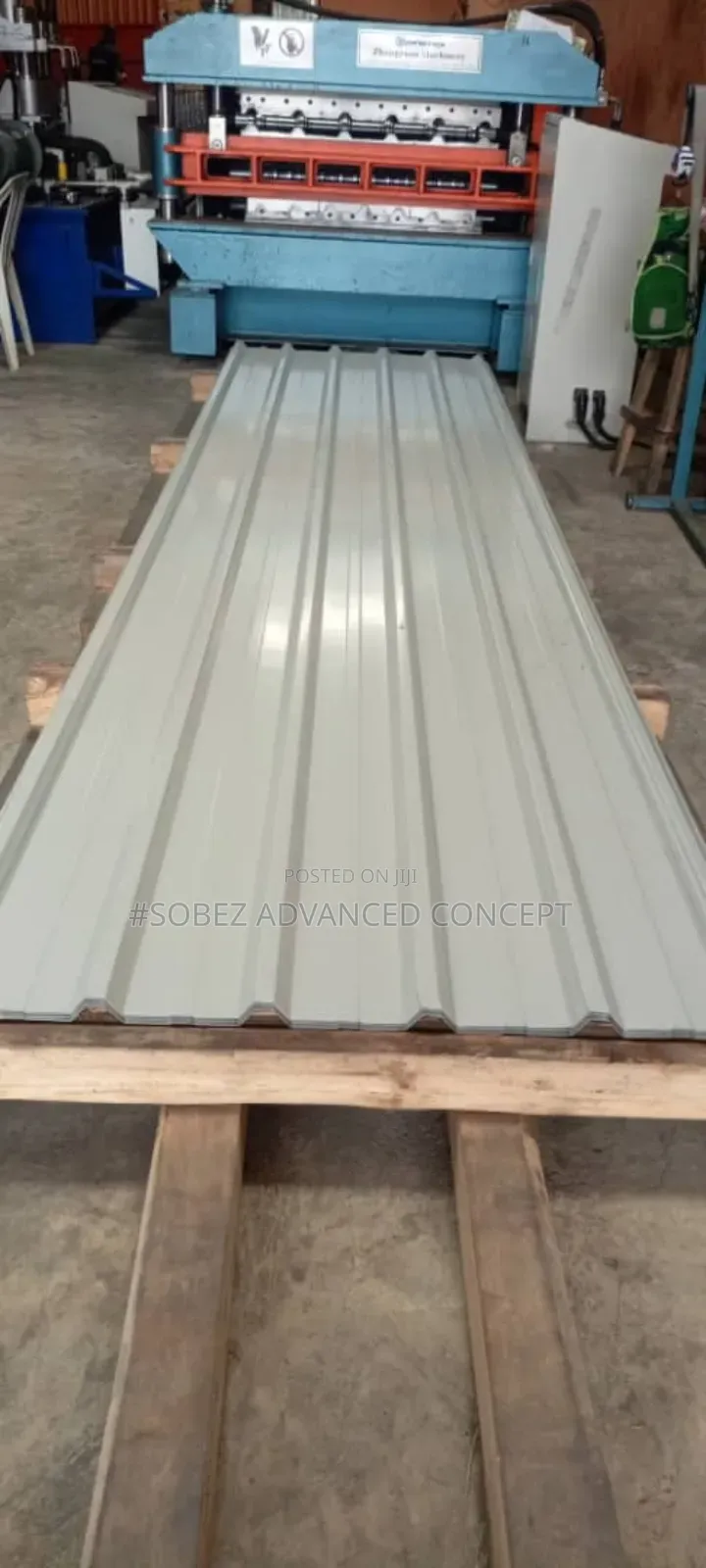 All Cream Coloured Aluminum Roofing Sheet