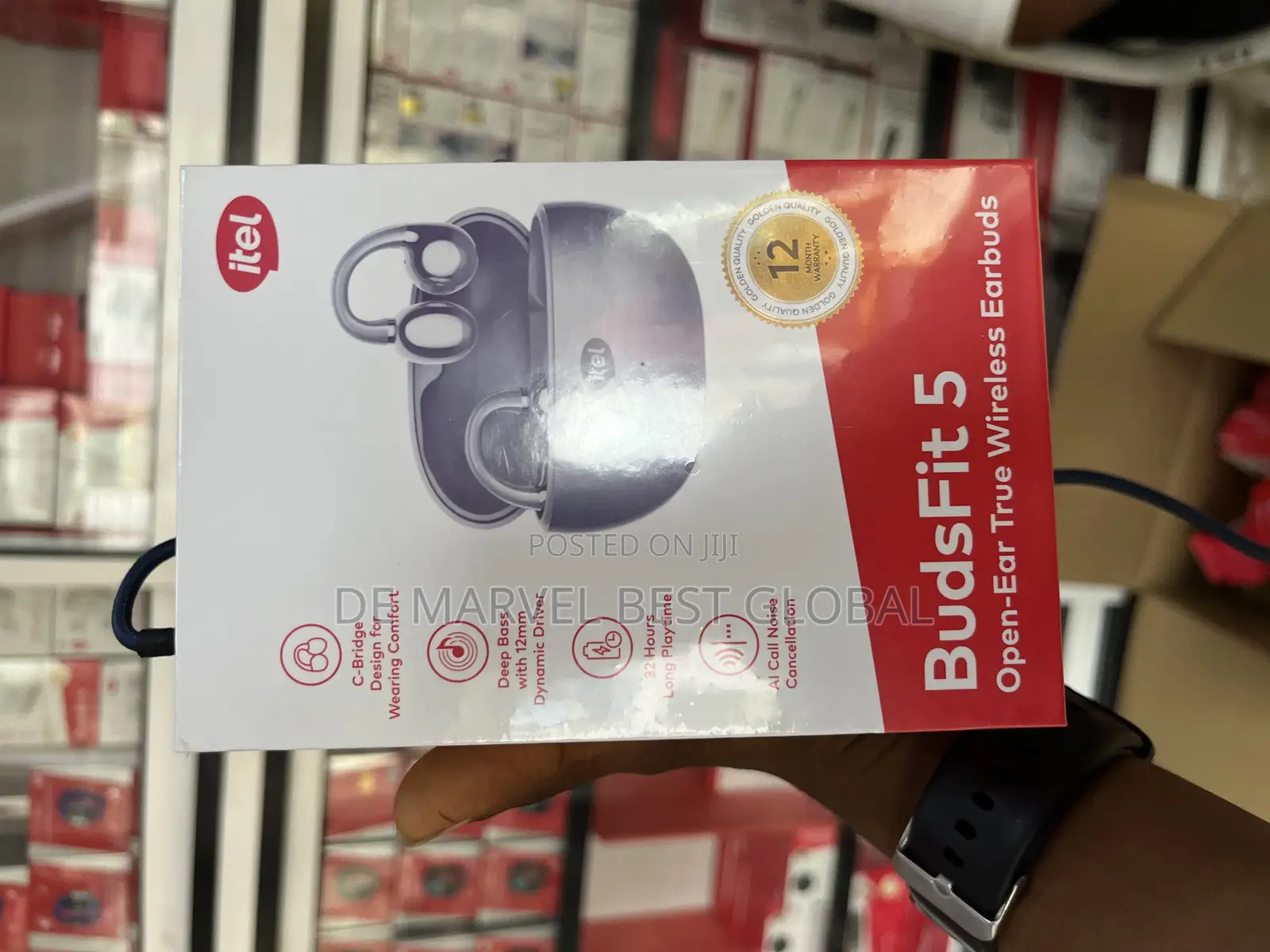 Itel Budsfit 5 Open-Ear True Wireless Earbuds