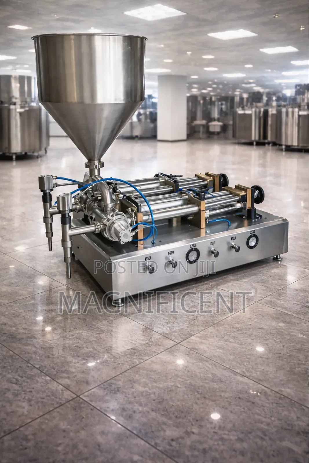 Premium Double Nozzle Liquid Paste Filling Machine – Industrial High