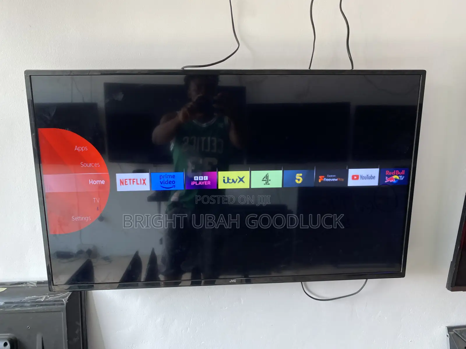 JVC 43 Inches Full Smart Tv With Free Netflix Acct Altra Tv