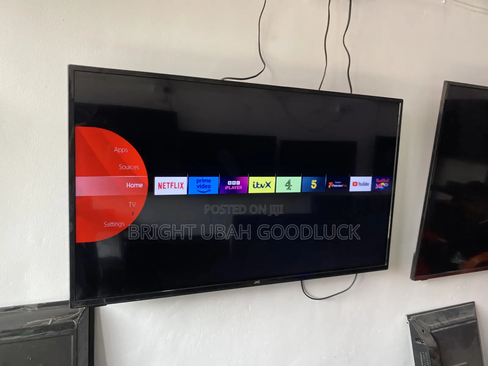 JVC 43 Inches Full Smart Tv With Free Netflix Acct Altra Tv