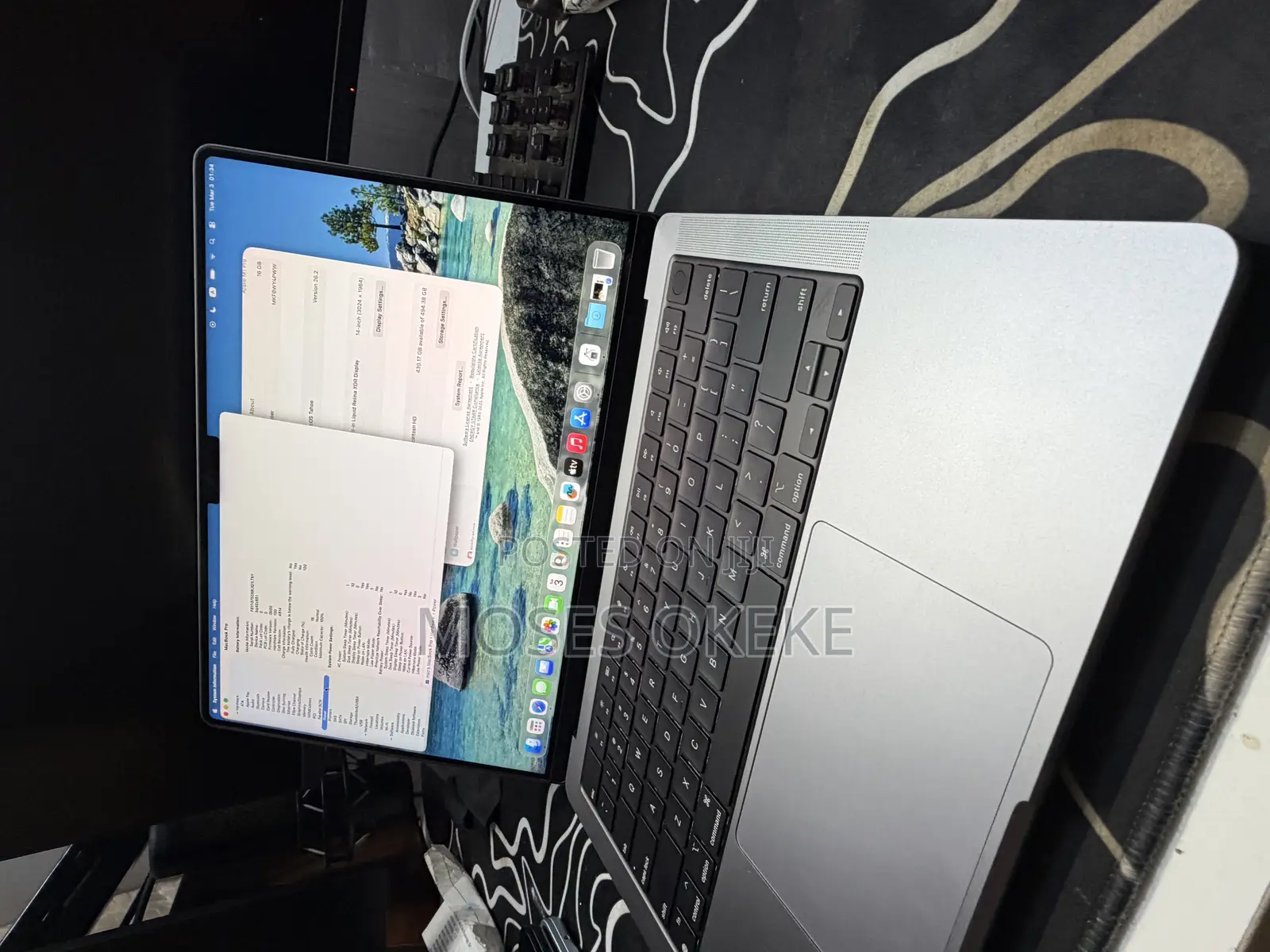 Laptop Apple MacBook Pro 2021 M1 16GB Apple M1 Pro SSD 512GB