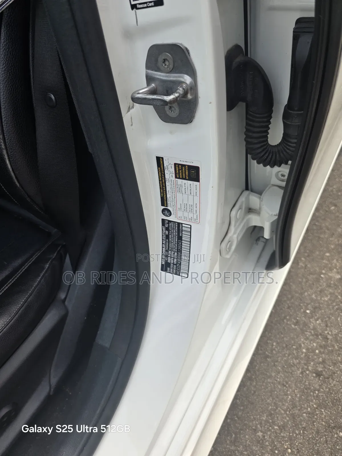 Mercedes-Benz E300 Base RWD Sedan (2.0L 4cyl 9A) 2017 White