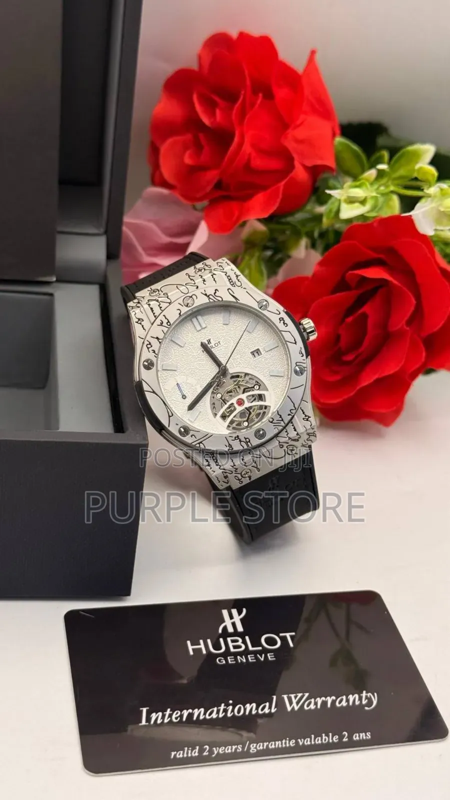 Hublot Engraved Classic Wristwatch