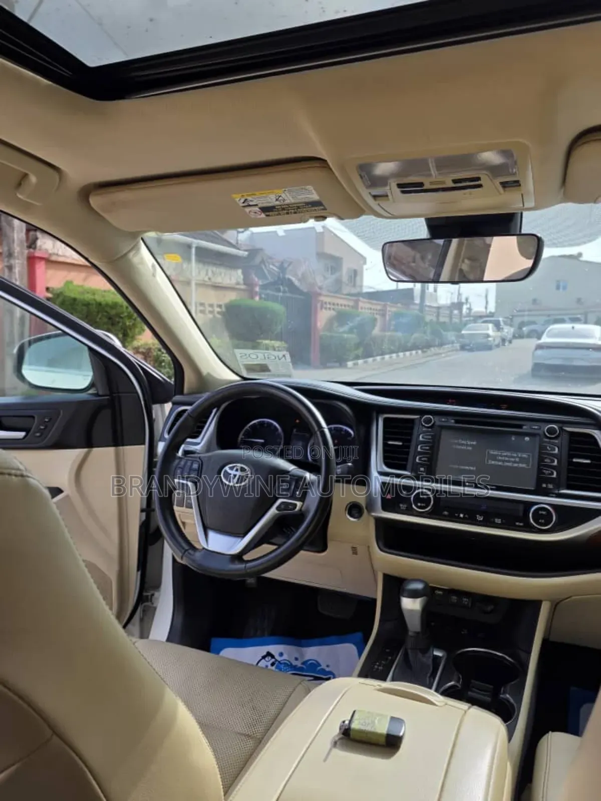 Toyota Highlander Limited 4x4 V6 (3.5L 6cyl 8A) 2017 Off white
