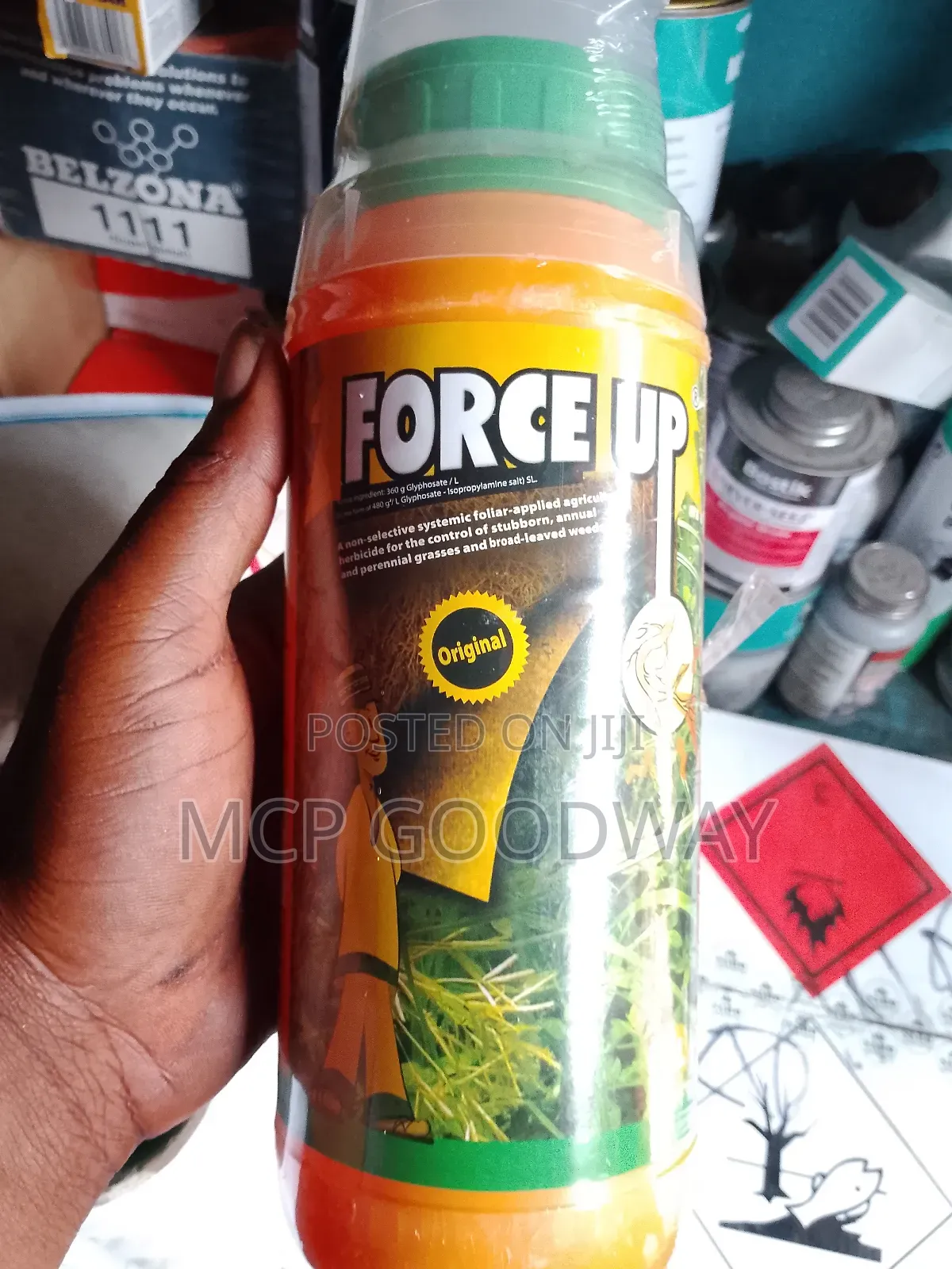 Force Up Glass Killer / Harbicide