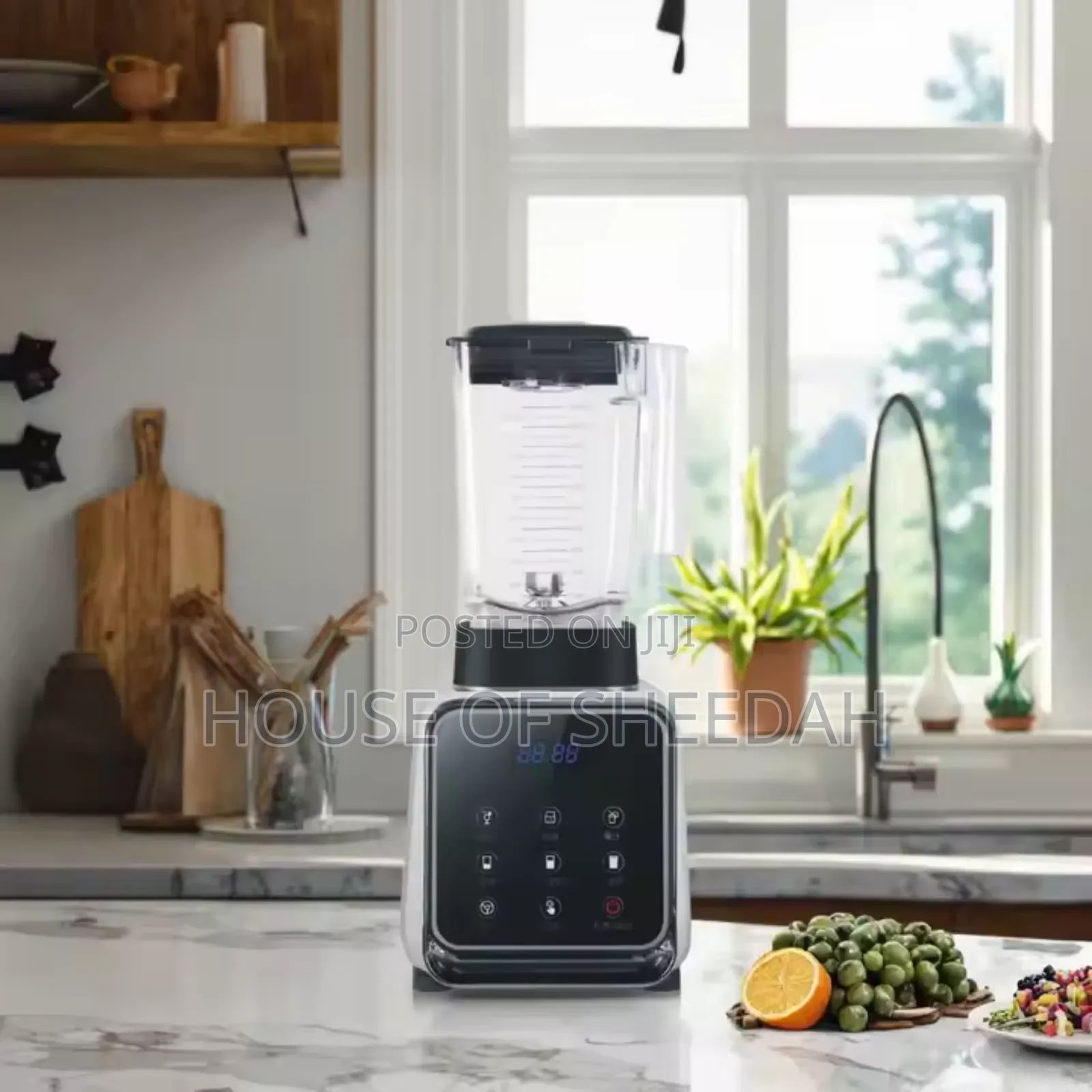 Commercial-Style High-Performance Digital Blender.