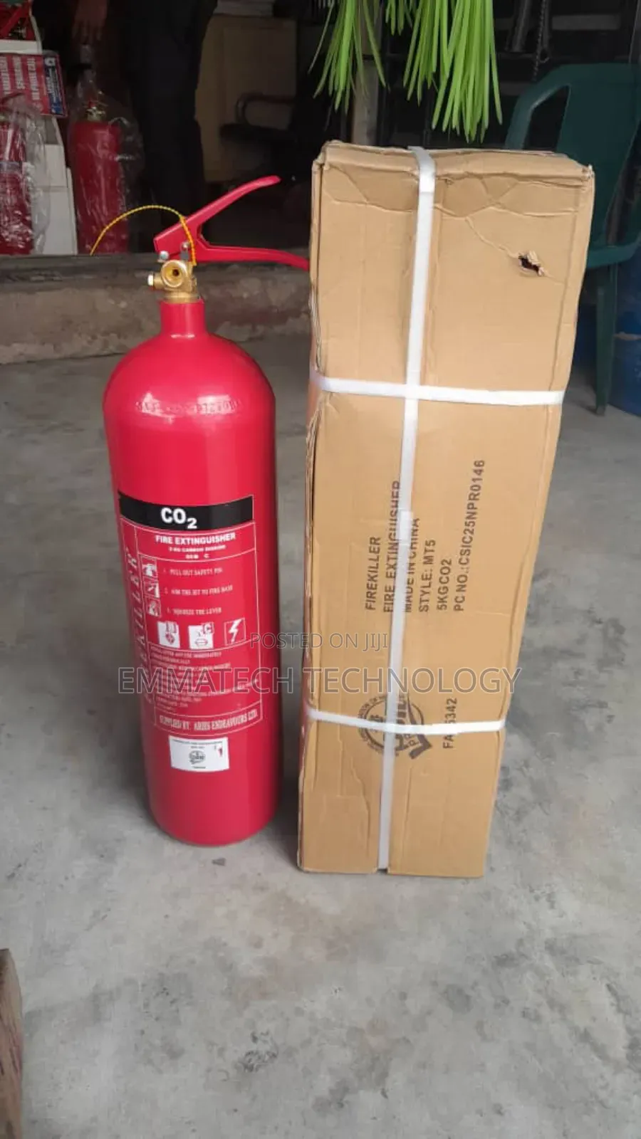 New 5kg Co2 Fire Extinguisher