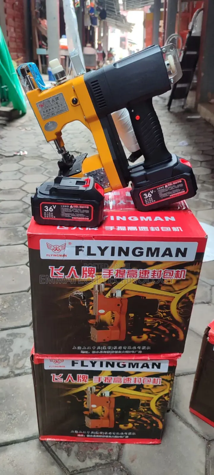 Flyingman Cordless Bag Closer Machine