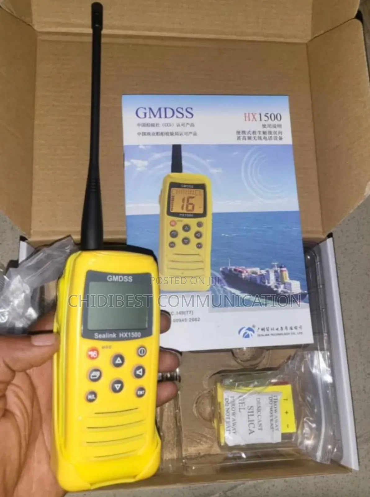 GMDSS Hx1500 Walkie Talkie Radio Is Available