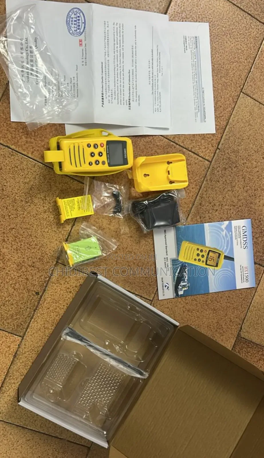 GMDSS Hx1500 Walkie Talkie Radio Is Available