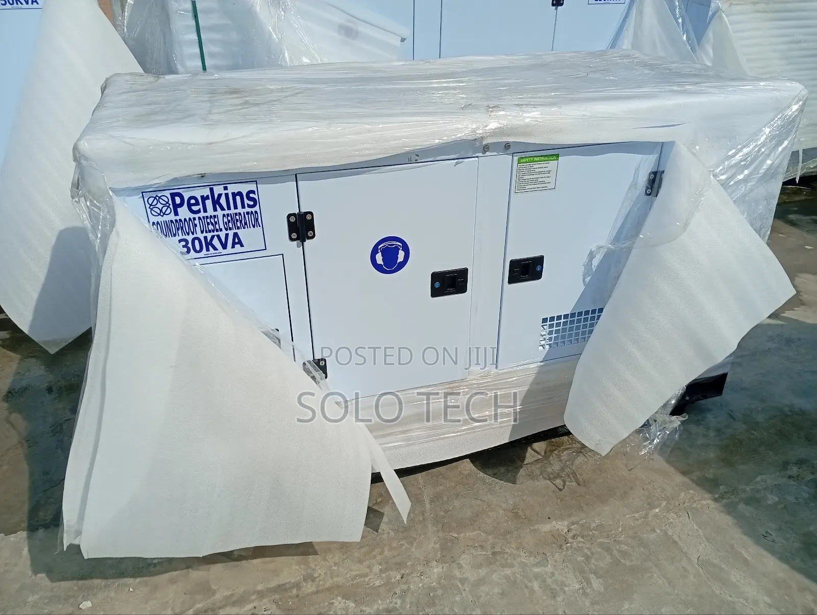 Brand New 30 Kva Perkins Soundproof Diesel Generator 100% Copper Coil