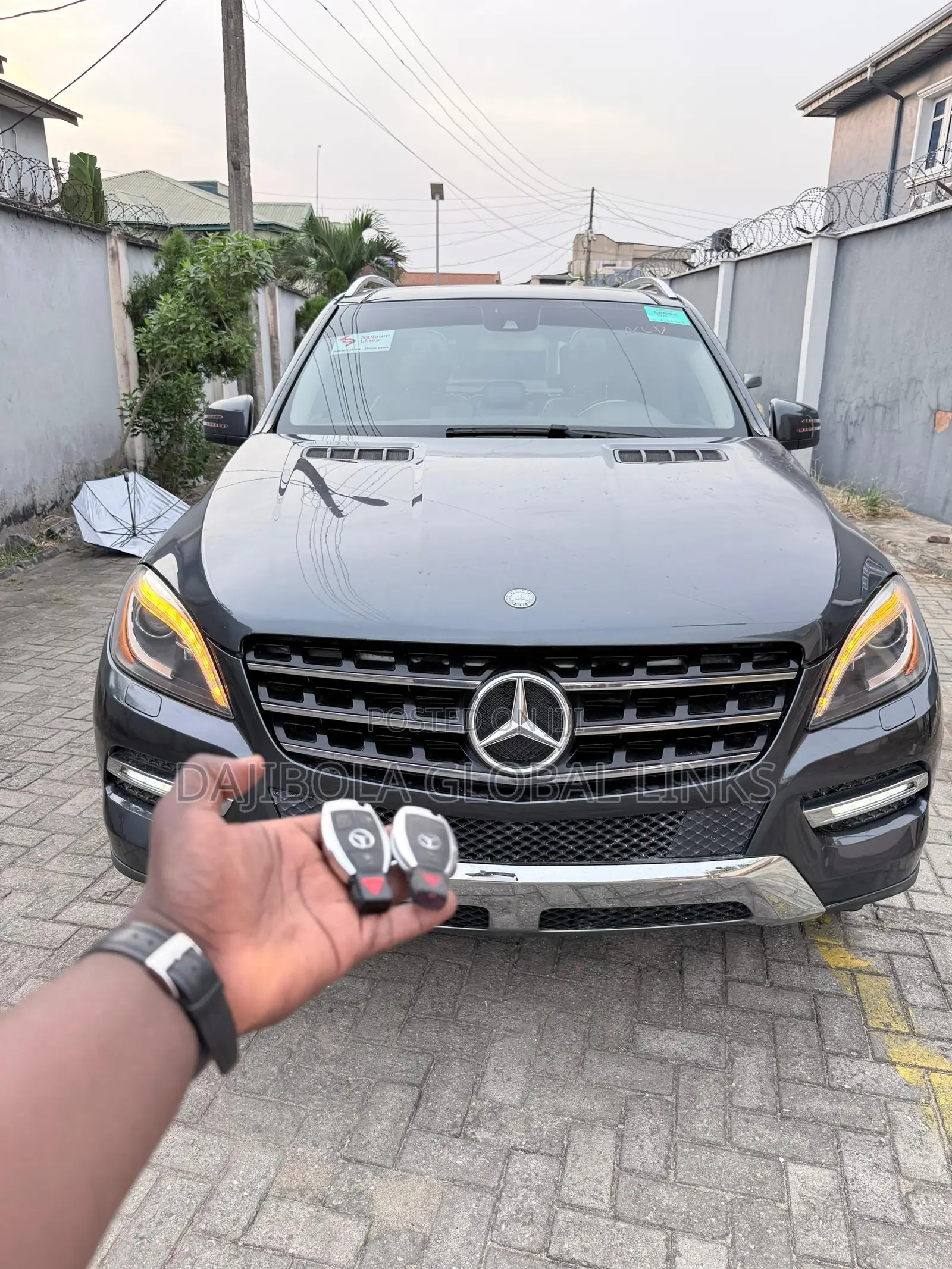 Mercedes-Benz M Class ML 350 4Matic 2013 Gray