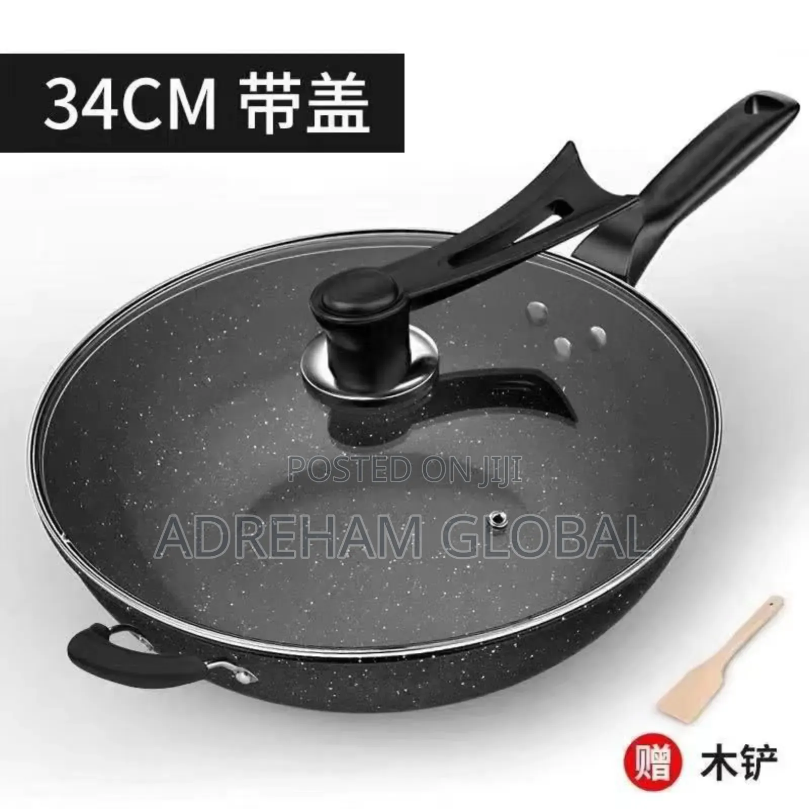 New 34cm Non Stick Wok Pan