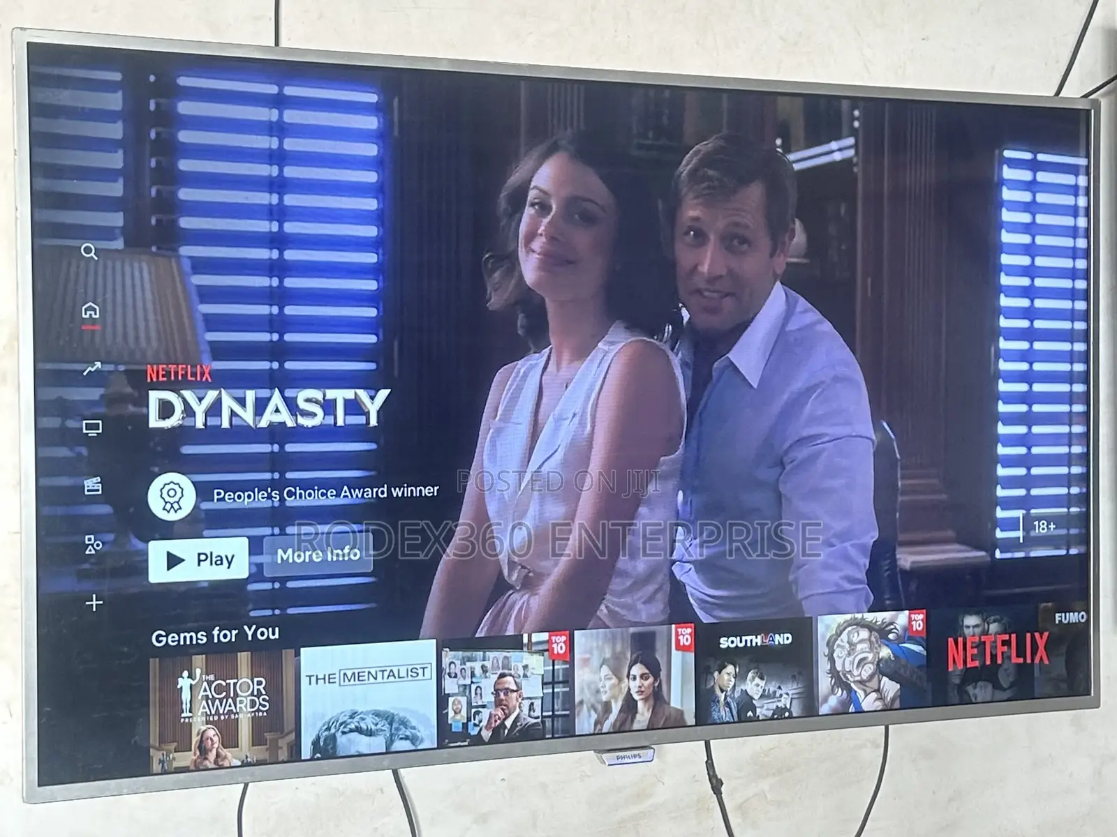 Very Neat 50-inch Uk Used Philips Smart Tv For Sale