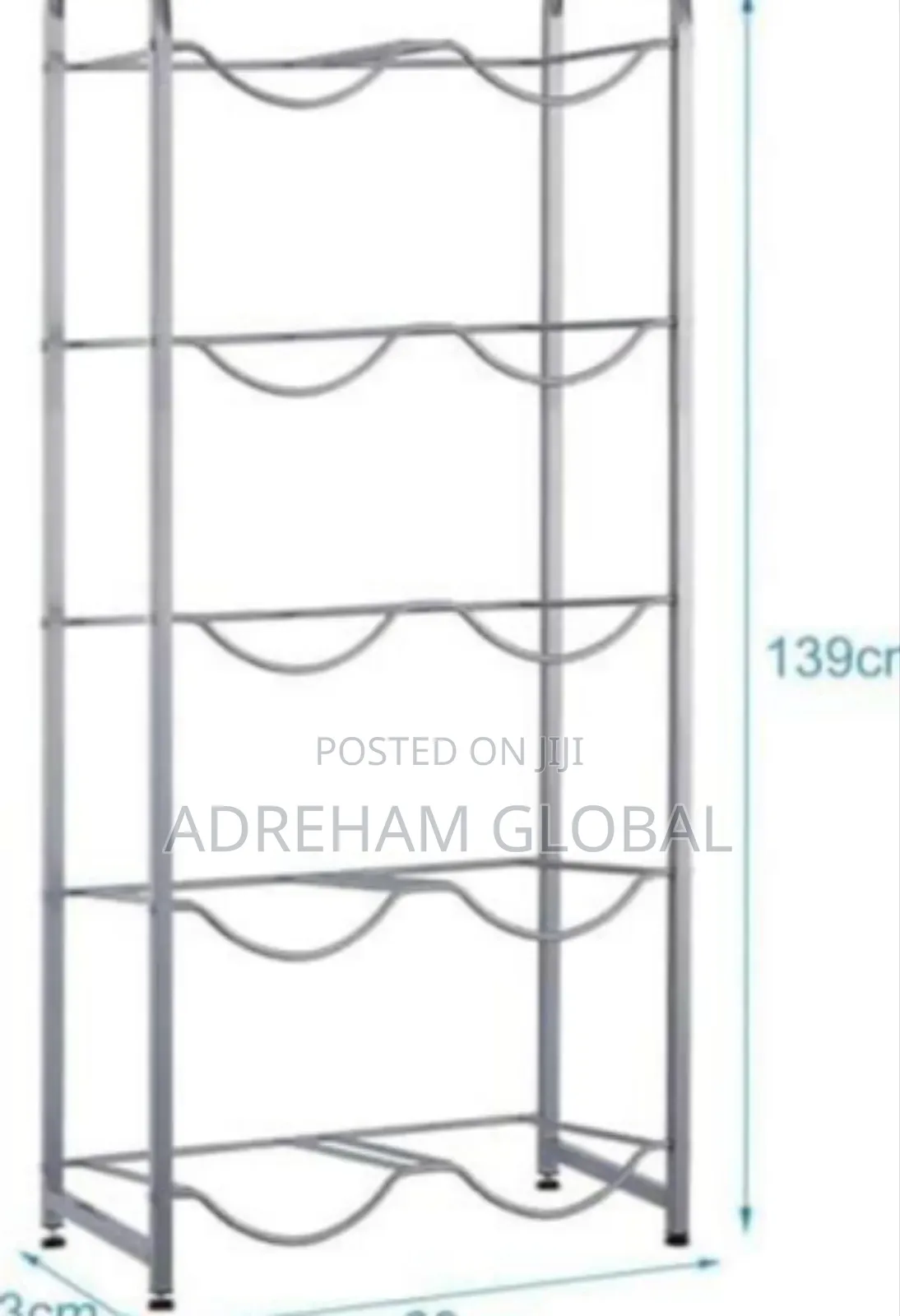 5layer Double Cway Water Dispenser Can Rack
