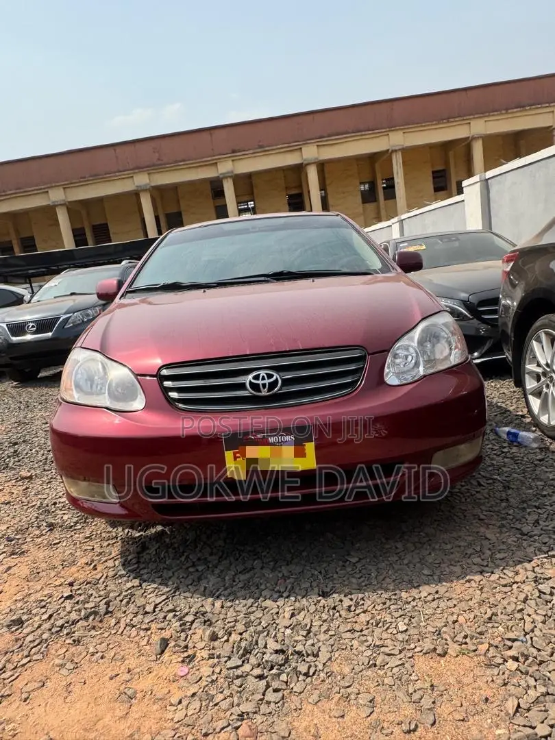 Toyota Corolla 2006 Red