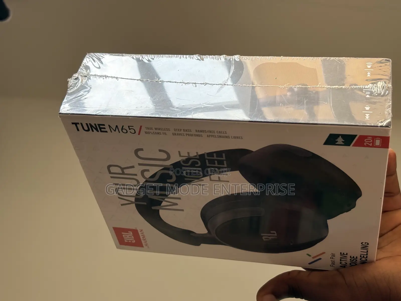 JBL Tune M65 Lightweight, Foldable Wireless on-Ear Headphones