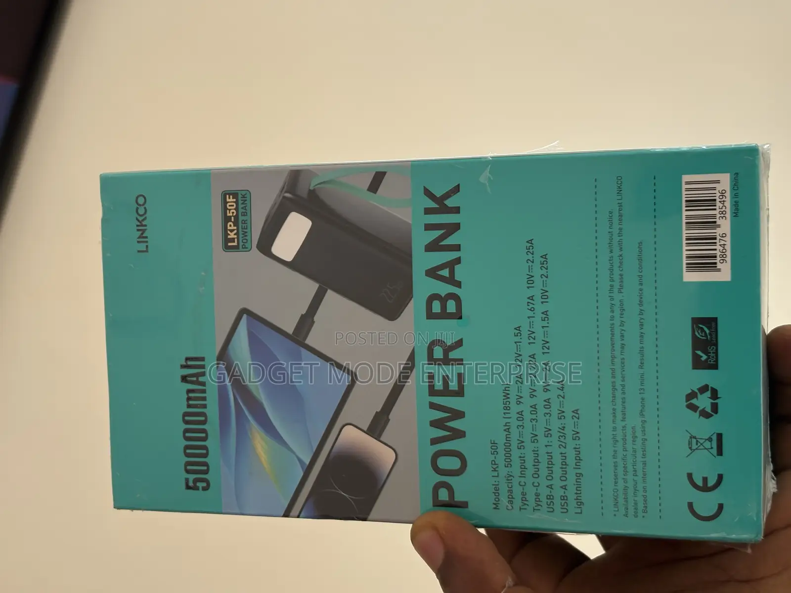 Linkco 50000mah Power Bank