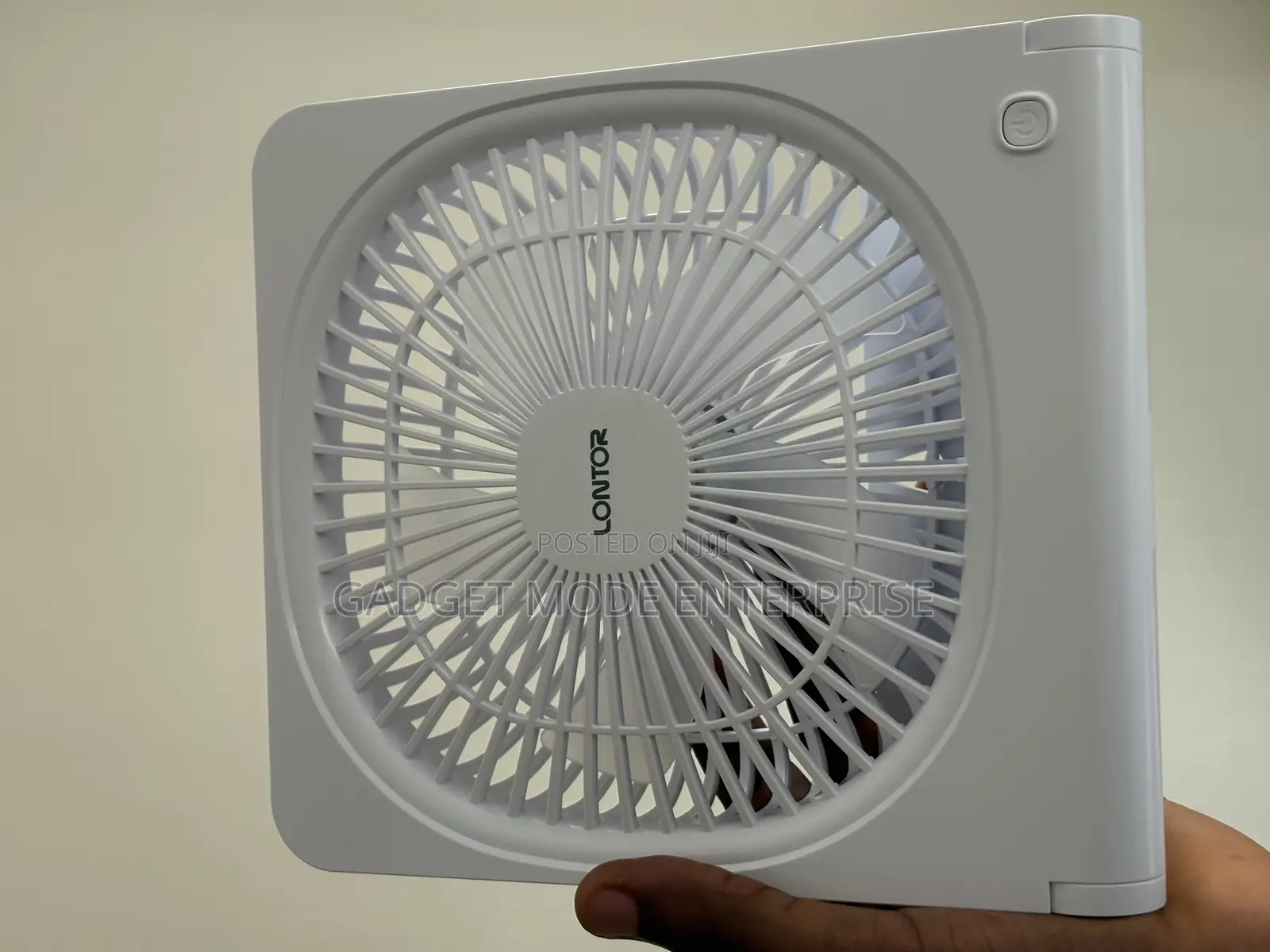 Lontor CTL-Mf037-6, 6-Inch Portable, Rechargeable Mini Desk Fan