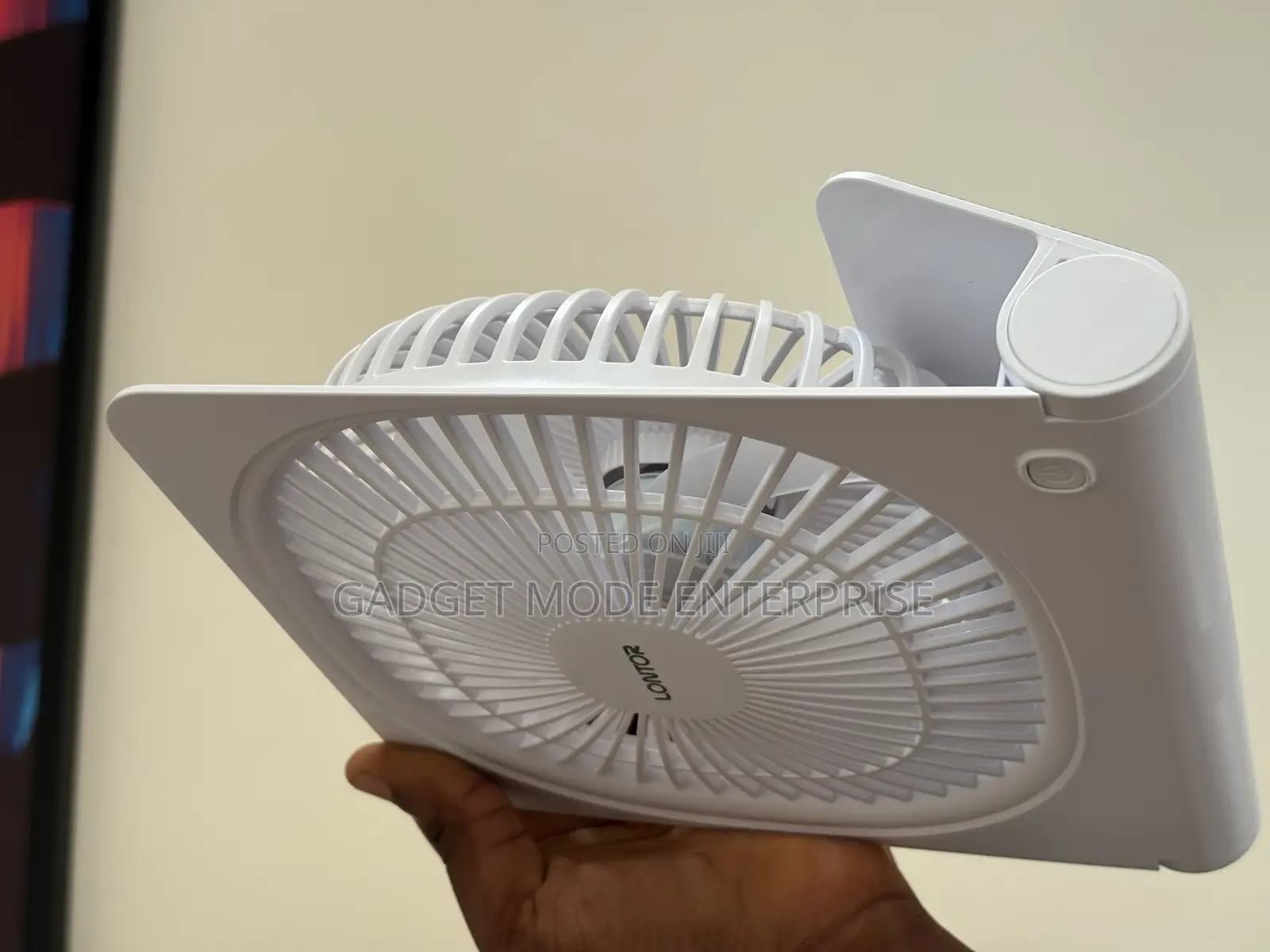 Lontor CTL-Mf037-6, 6-Inch Portable, Rechargeable Mini Desk Fan