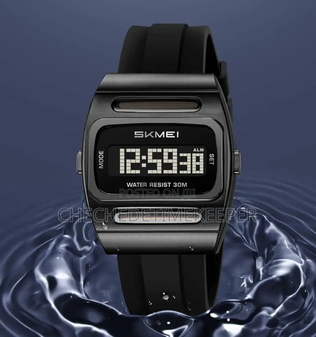 *Skmei* Rubber Strap Water Resistant