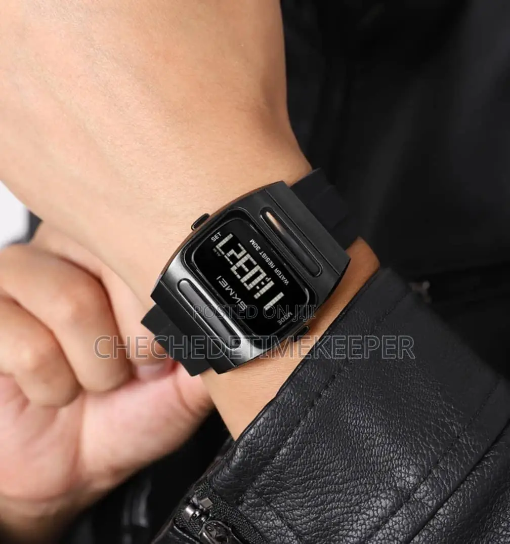 *Skmei* Rubber Strap Water Resistant