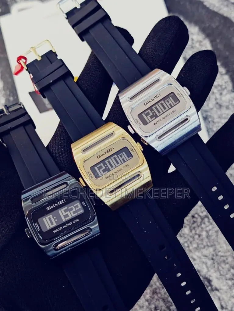 *Skmei* Rubber Strap Water Resistant
