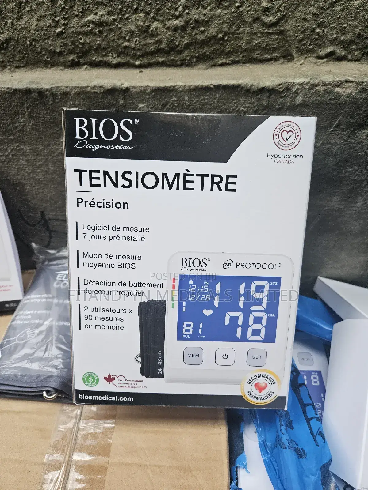 Bios Diagnostic Blood Pressure Monitor