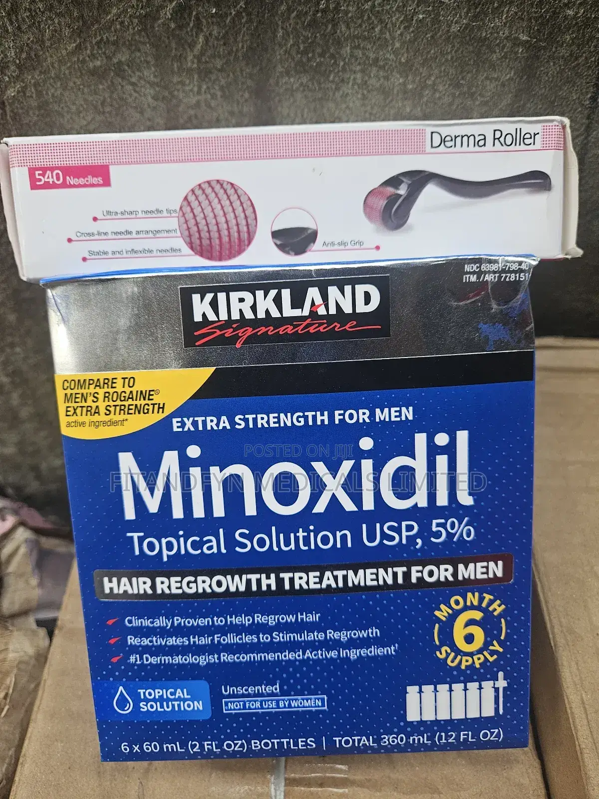 Kirkland Minoxidil By 6 With Roller