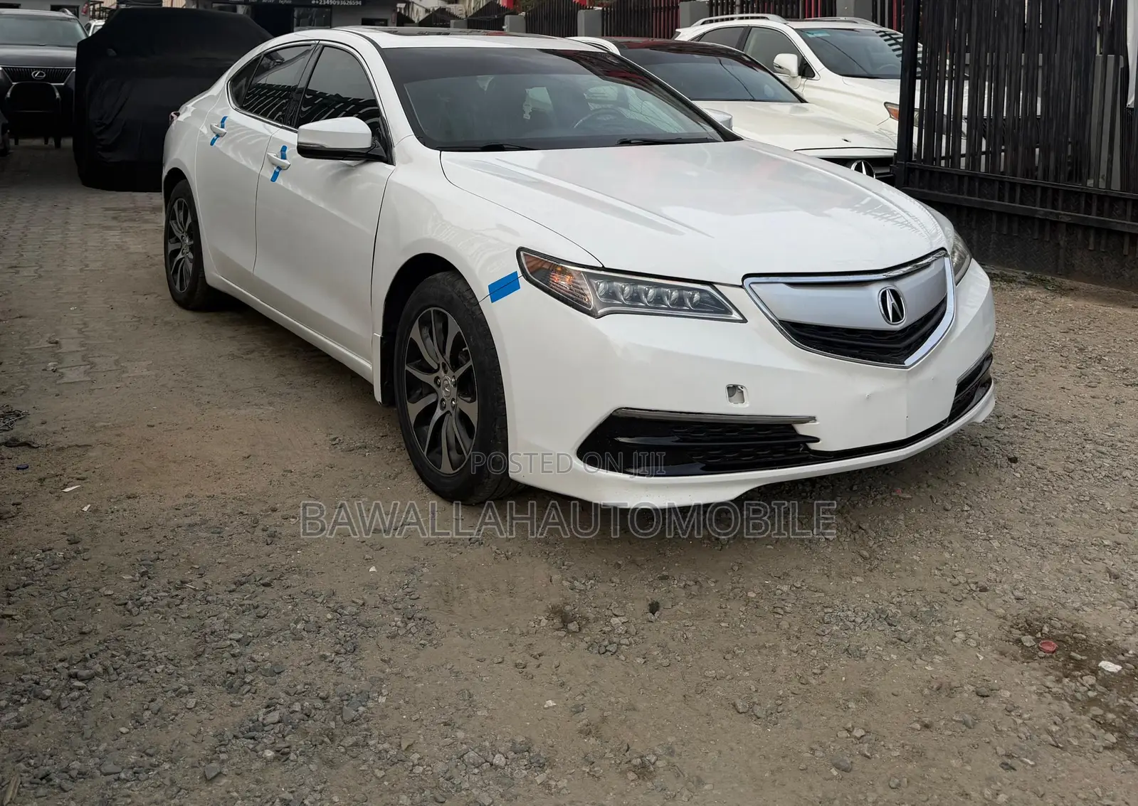 Acura TLX Tech FWD (2.4L 4cyl 8M) 2015 White