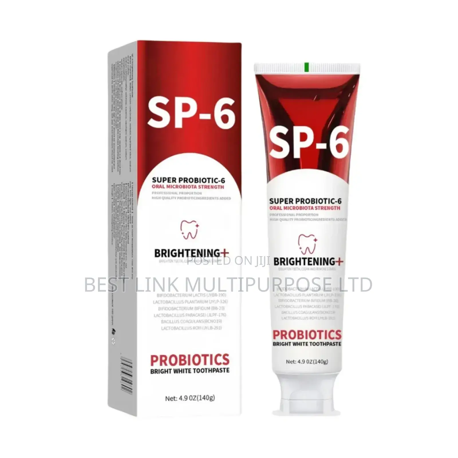 Sp 6 Super Probiotics Toothpaste Teeth Whitening 140g