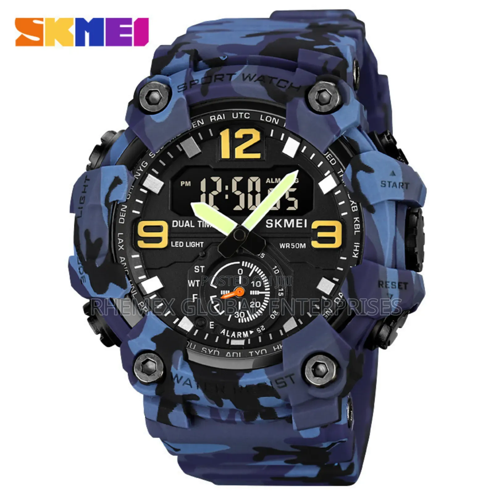 Skmei Mens Wristwatch Digital and Analog
