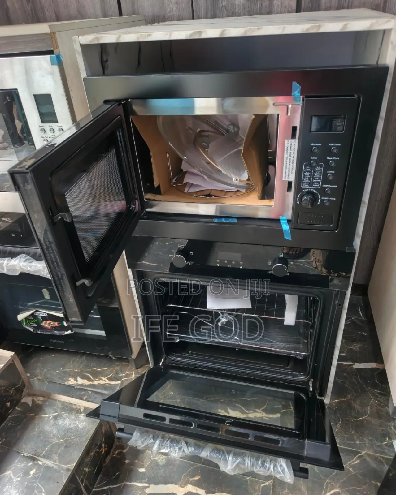 Original Phiima Inbuilt Premium Luxury Gas & Electric Oven & Microwave
