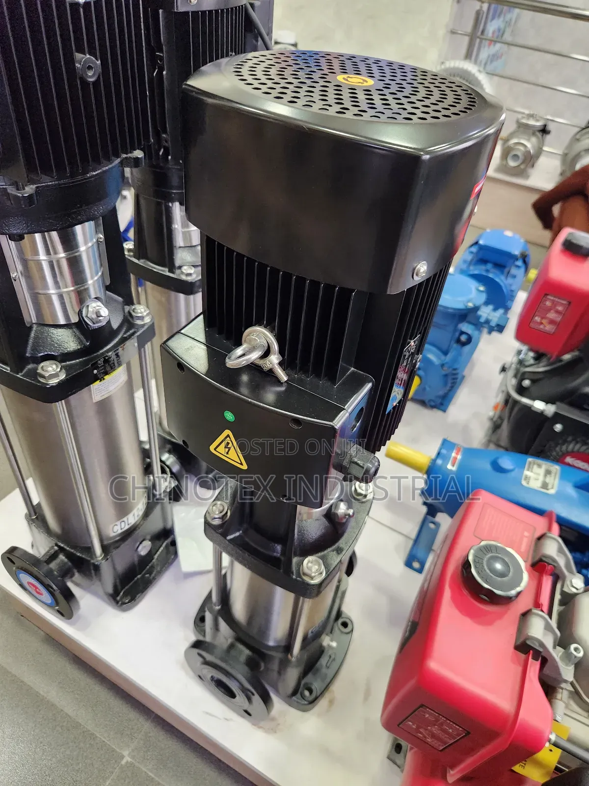 Vertical Centrifugal Pump 5.5kw/7.5hp 3phase