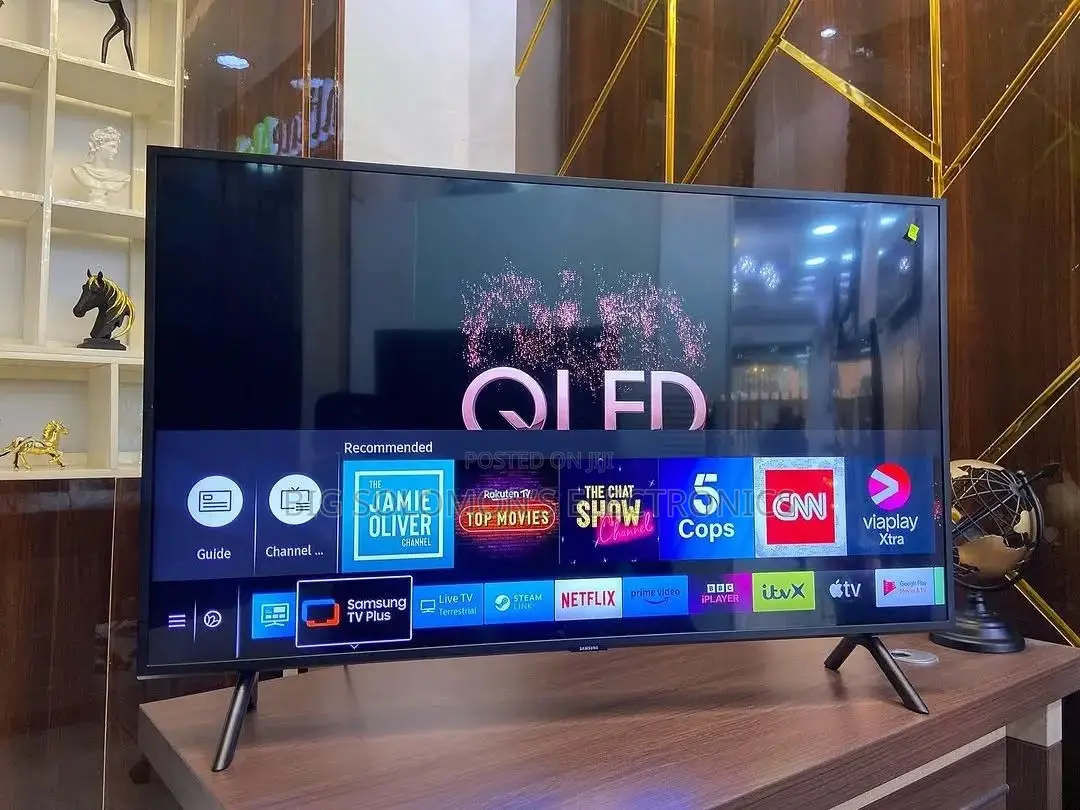 43" Qled Samsung Smart Q60r Tv With Direct Full Array 8x