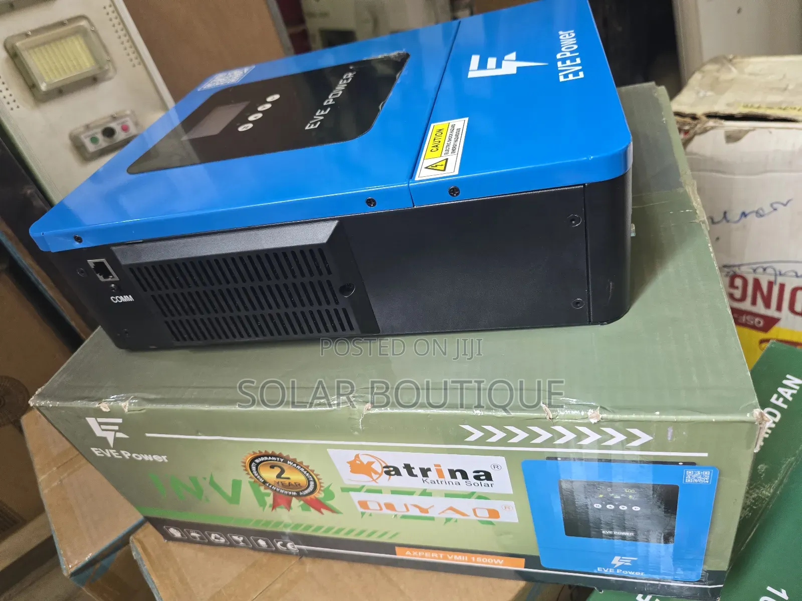1.5kva 12v Eve Power Hybrid Inverter With MPPT Inbuilt