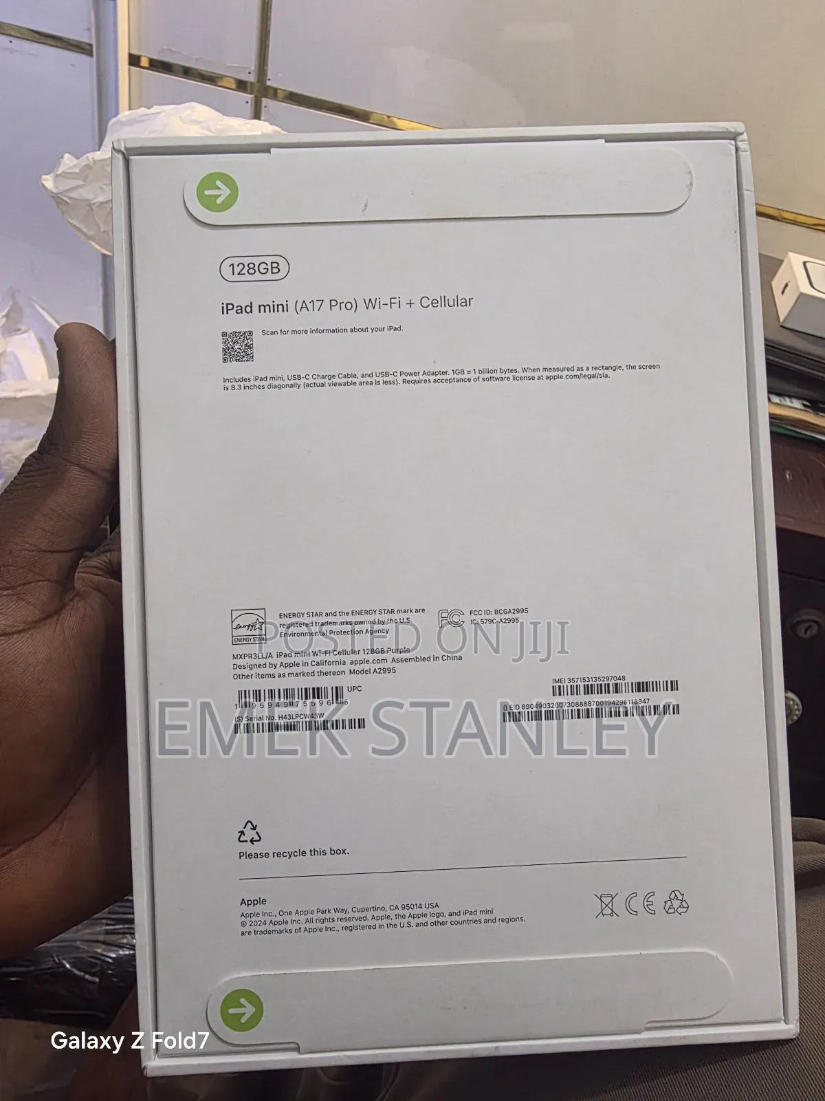 New Apple iPad mini (2024) 128 GB