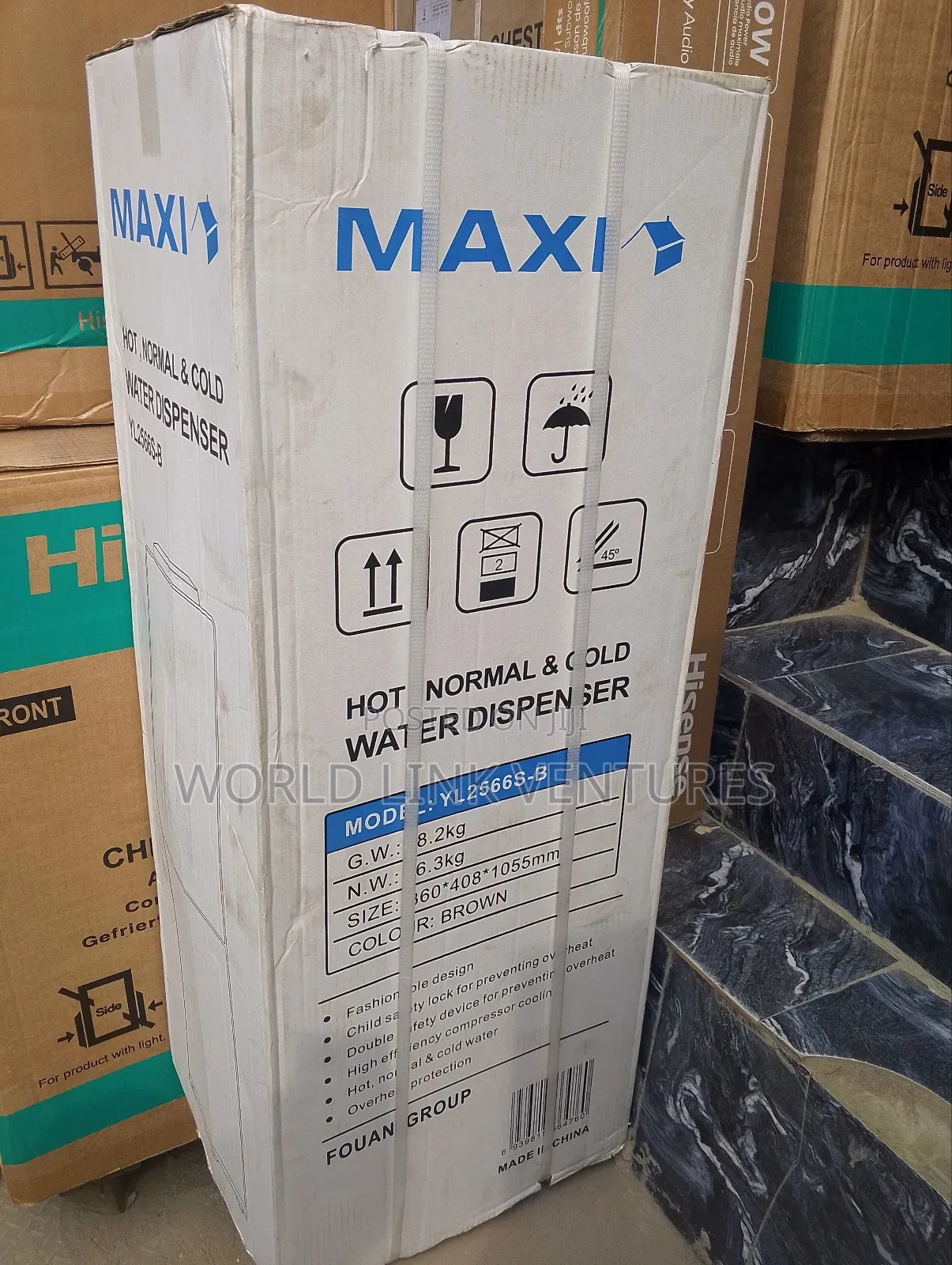 Maxi Water Dispenser With Freezer