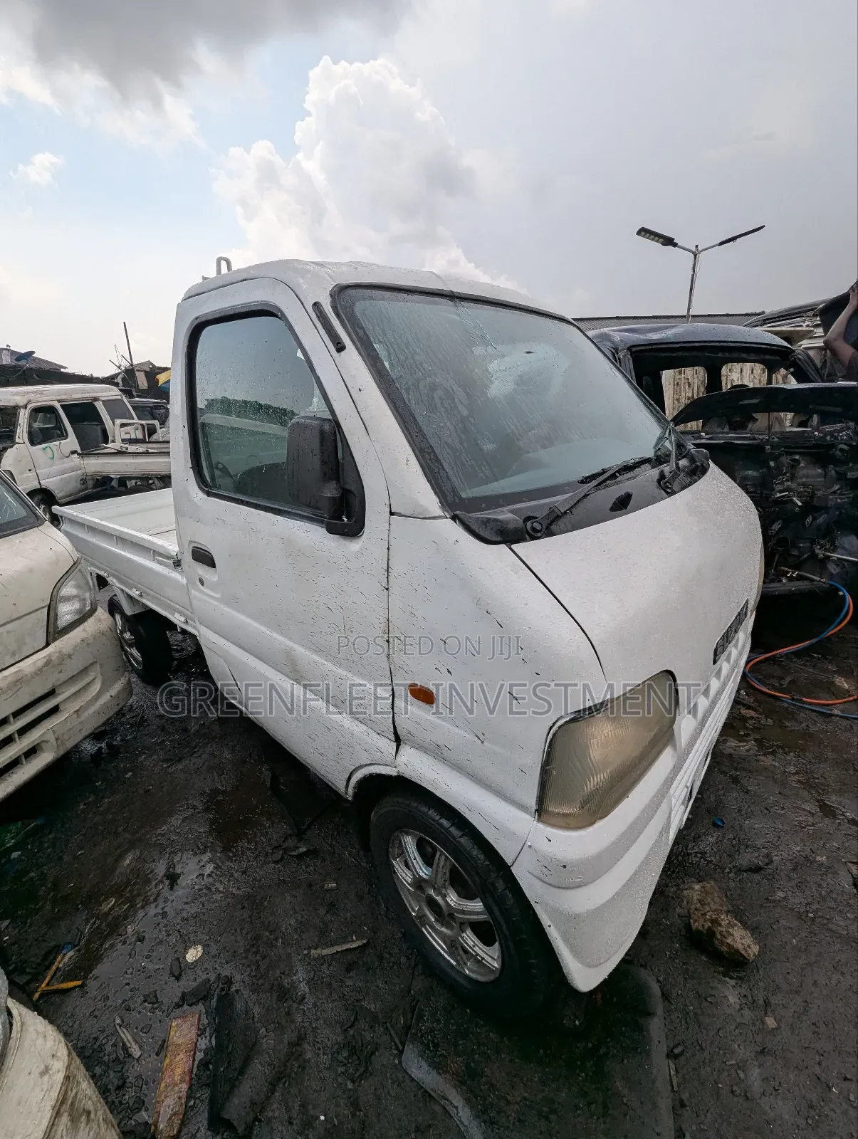 Suzuki Carry Mini Pickup Truck 2008 White