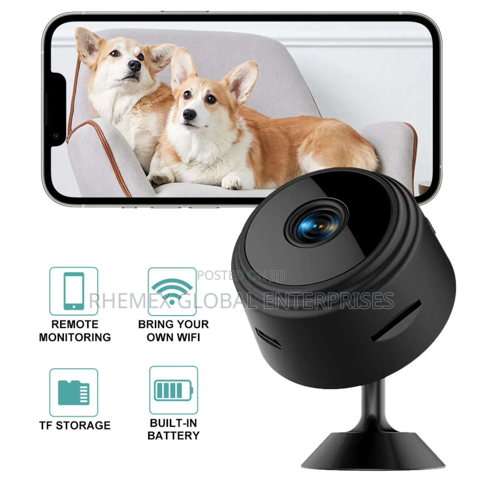 Mini CCTV Security Camera Indoor Surveillance Camera (No Night Vision