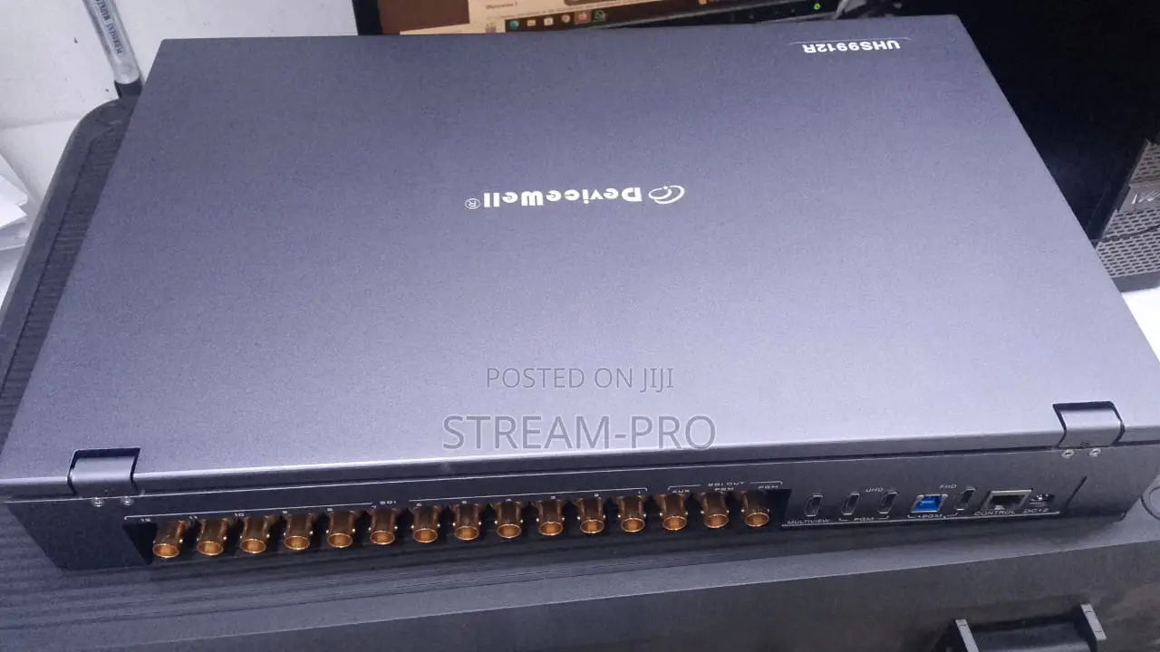 Devicewell Uhs9912r, 12g-Sdi 12ch Input+Record/Chroma/Luma Tv/