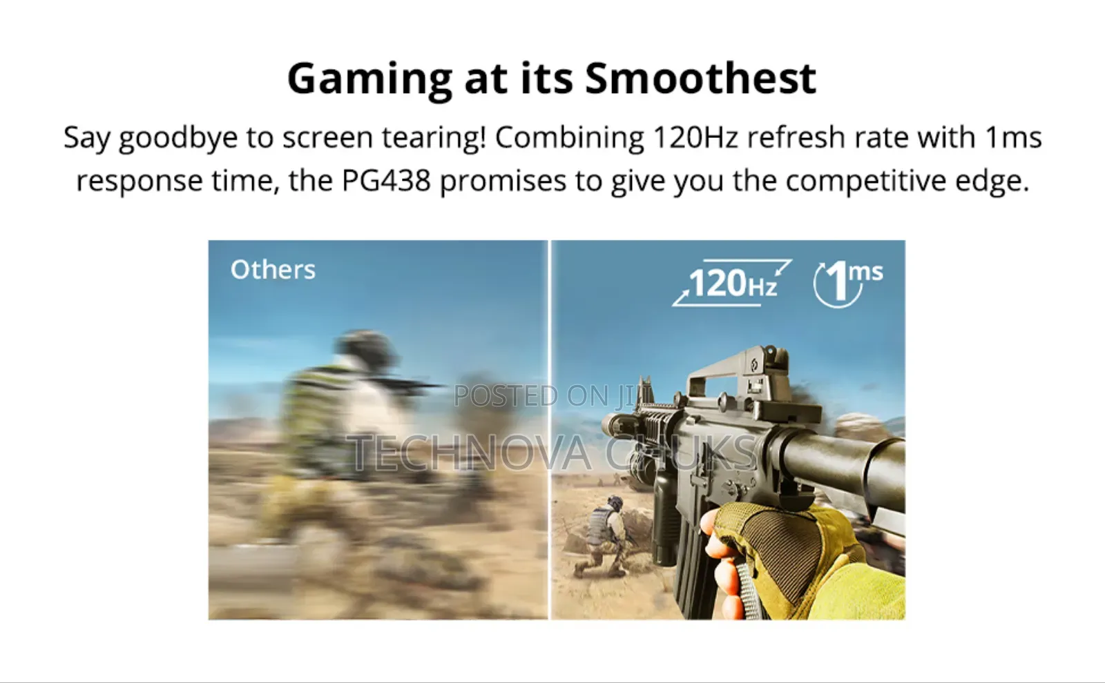 Prism+ Pg438 | 43" 120hz Ultrawide | Ips Gaming Monitor