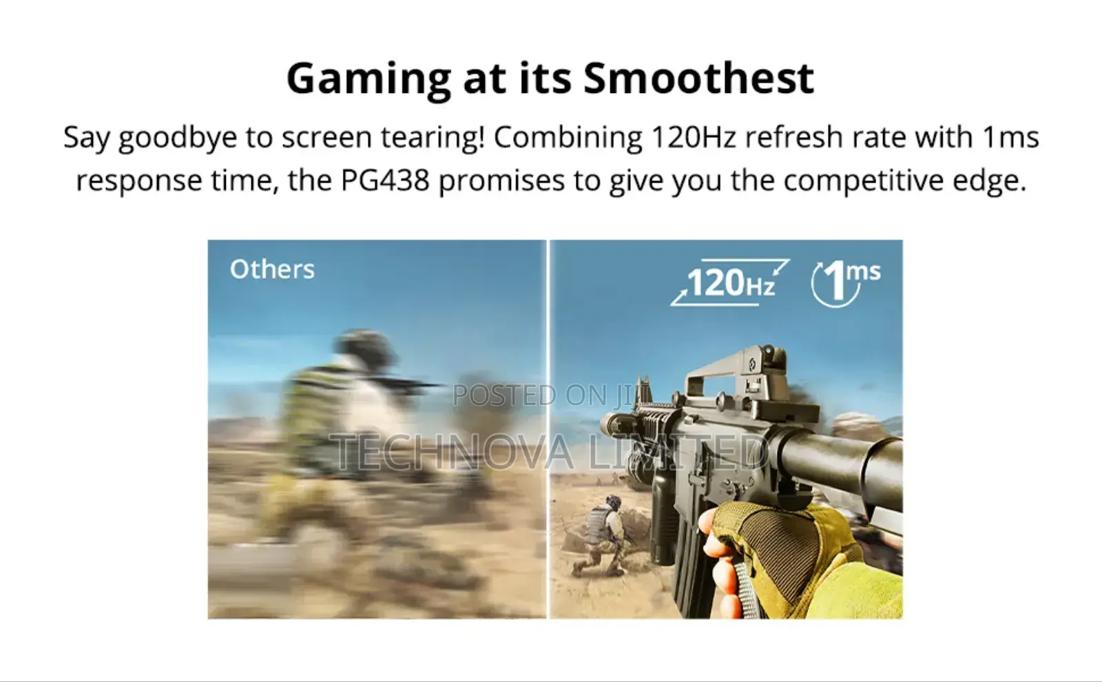 Prism+ Pg438 | 43" 120hz Ultrawide | Ips Gaming Monitor