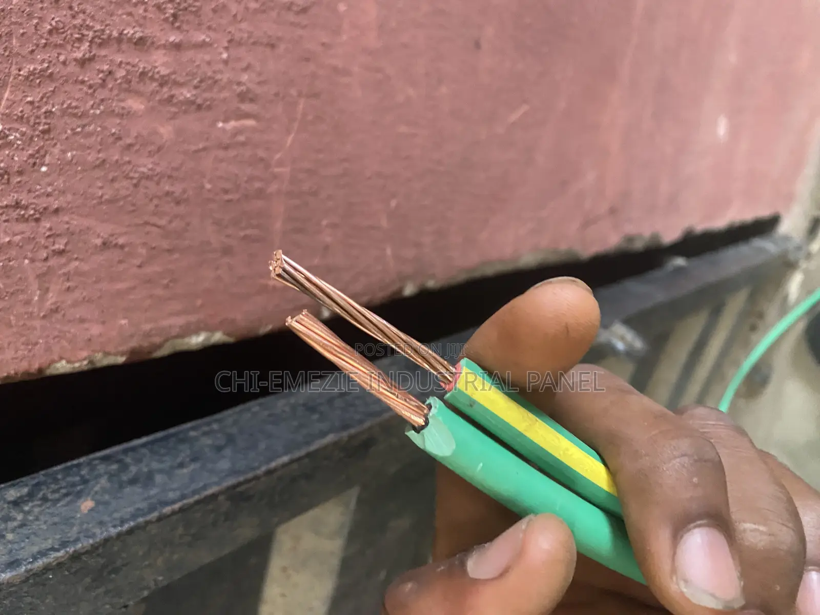 35mm2 Green & Yellow Copper Cable – Durable Earth/Grounding Wire For U