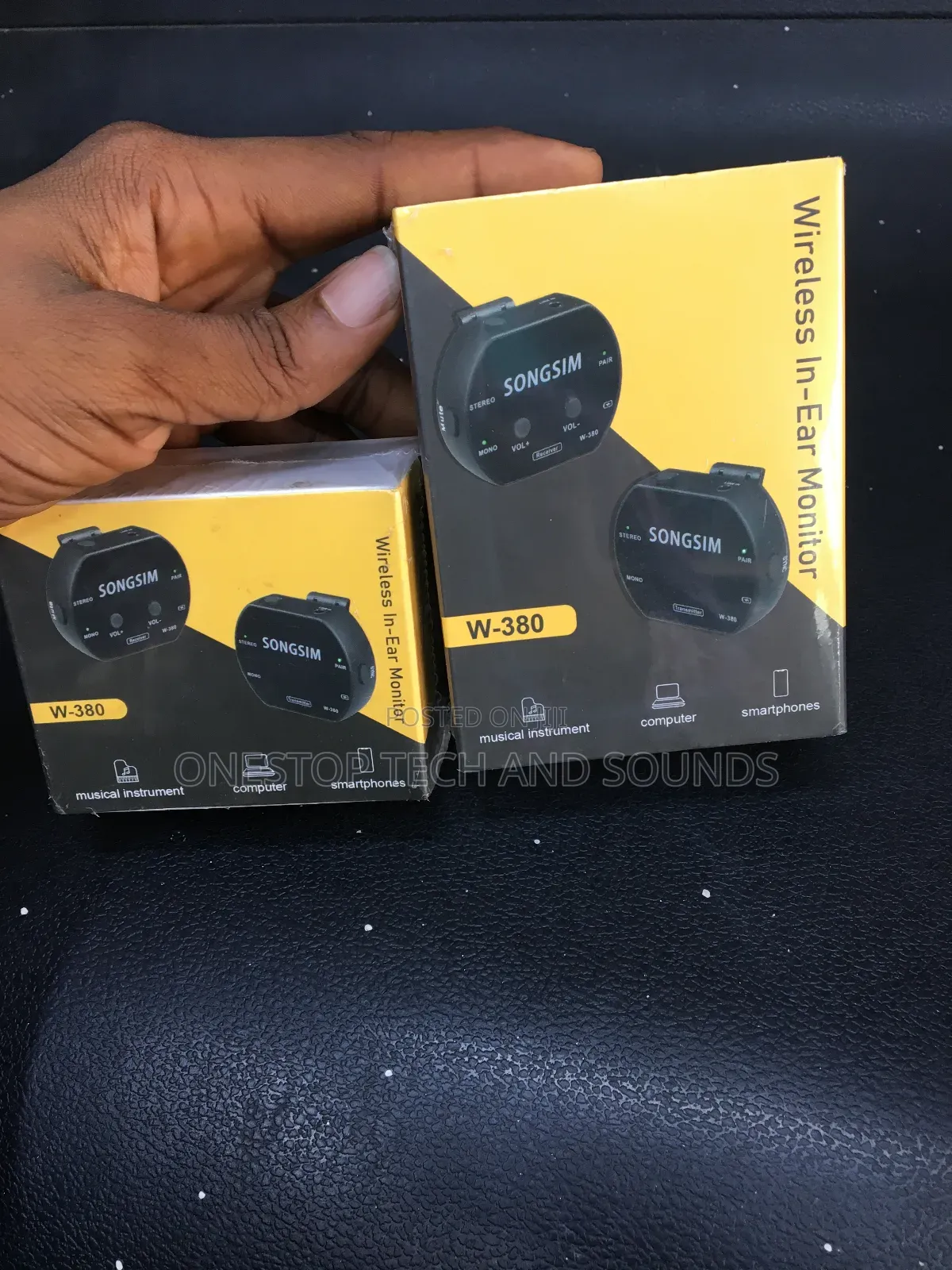 Songsim W380 Wireless in-Ear Monitors 2in1